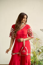 Vara Mirror Red