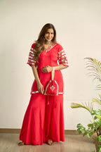 Vara Mirror Red