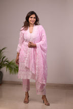 Baby Pink V-Necline
