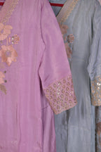 Zari Metallic pink