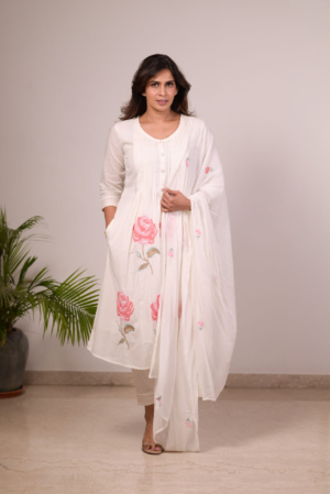 Office Fashion white pink kalli